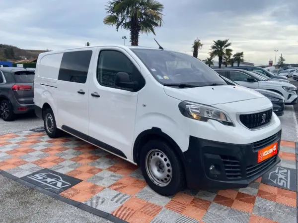 Peugeot EXPERT CABINE APPROFONDIE LONG 2.0 BlueHDi 120 BV6 PREMIUM Caméra Ecran Grip 6 Places 18200HT - Photo 3