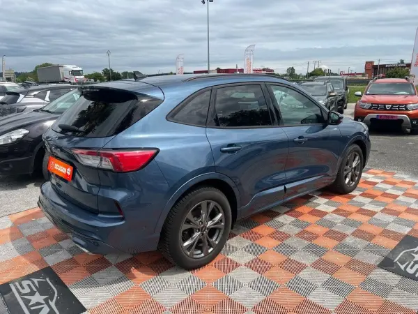 Ford KUGA 2.0 TDCI 120 ST LINE X BVA GPS Caméra Hayon Pack Hiver Attelage - Photo 5