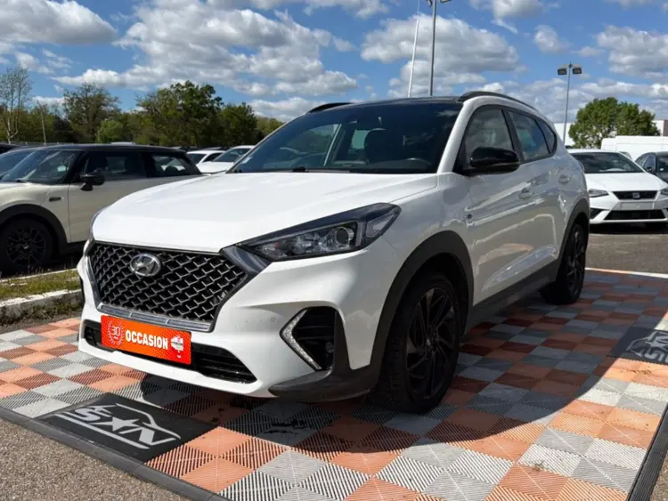 Hyundai TUCSON 1.6 CRDI 136 Hybrid 48V BVA N-LINE Toit Ouvrant GPS Caméra